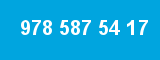 978 587 54 17 978 587 54 17